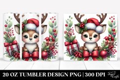 Christmas PNG 20 Oz Tumbler Design Product Image 1
