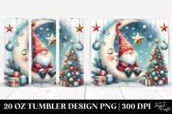 Cute Christmas Gnomes Tumbler Product Image 1