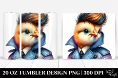 Cute Baby Chicken Model | 20 oz Tumbler Product Image 1