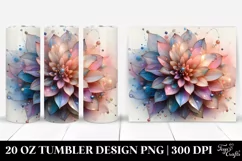 Shiny Dahlia | 20 oz Tumbler Product Image 1