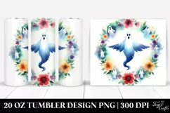 Simple Poltergeist Watercolor Tumbler | 20 oz Tumbler Product Image 1