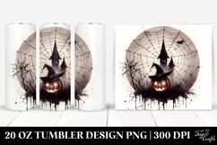 Vintage Halloween with Cobweb | 20 oz Tumbler Product Image 1