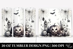 Simple Halloween Cobweb Image | 20 oz Tumbler Product Image 1