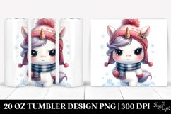 Angry Baby Unicorn 20 Oz Tumbler Product Image 1