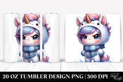 Angry Baby Unicorn 20 Oz Tumbler Product Image 1