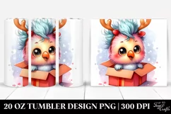 Expressive Baby Parrot with Crazy Haircut, Transparent PNG Product Image 1