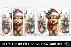 Christmas PNG 20 Oz Tumbler Design Product Image 1