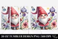 Cute Gnome in the Air | 20 Oz Tumbler Product Image 1