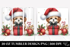 Christmas PNG 20 Oz Tumbler Design Product Image 1