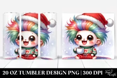 Enthusiastic Japanese Chin with Crazy Haircut, High-Quality Product Image 1