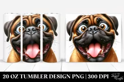 Crazy Looking Bullmastiff | 20 Oz Tumbler Product Image 1
