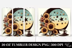 Star Sunflowers | 20 Oz Tumbler Product Image 1