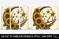 Star Sunflowers | 20 Oz Tumbler Product Image 1