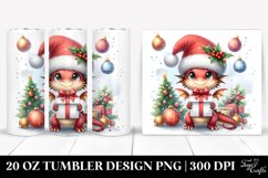Christmas PNG 20 Oz Tumbler Design Product Image 1