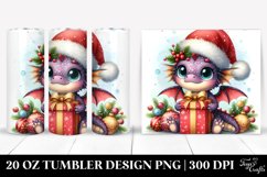 Christmas PNG 20 Oz Tumbler Design Product Image 1