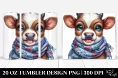 Enthusiastic Baby Cow Tumbler Product Image 1