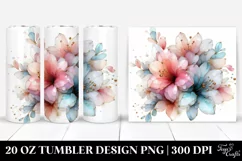 Pastel Shiny Azalea 20 Oz Tumbler Product Image 1
