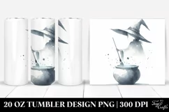 Simple Witch Watercolor | Tshirt|Tumbler|Mug|Clipart Product Image 1
