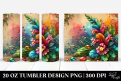 Colorful Snapdragon | 20 Oz Tumbler Product Image 1