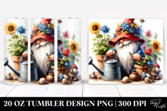 Gardening Gnome in Style | 20 Oz Tumbler Product Image 1