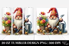 Gardening Gnome | 20 Oz Tumbler Product Image 1