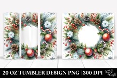 Christmas PNG 20 Oz Tumbler Design Product Image 1