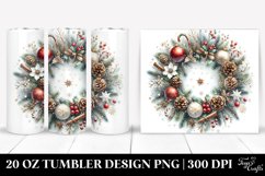 Christmas PNG 20 Oz Tumbler Design Product Image 1