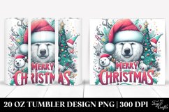 Christmas PNG 20 Oz Tumbler Design Product Image 1