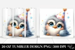 Watercolor Baby Bird | 20 oz Tumbler Product Image 1