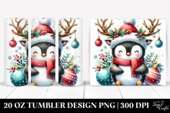 Christmas PNG 20 Oz Tumbler Design Product Image 1