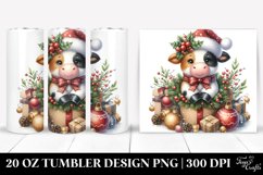 Christmas PNG 20 Oz Tumbler Design Product Image 1