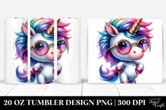 Dancing Baby Unicorn | 20 oz Tumbler Product Image 1