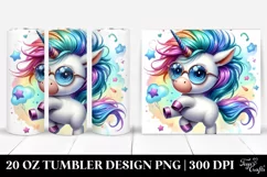 Dancing Baby Unicorn | 20 oz Tumbler Product Image 1
