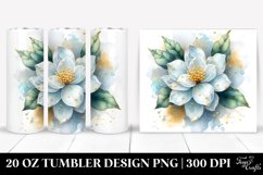 Shiny Jasmine Golden Tumbler Product Image 1