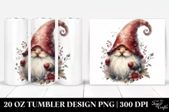 Vintage Gnome Illustration, High-Quality Clipart Product Image 1