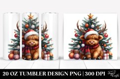 Christmas PNG 20 Oz Tumbler Design Product Image 1