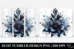 Glossy Lobelia Metallic Tumbler Product Image 1