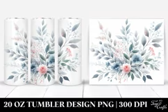 Simple Washed Watercolor | 20 oz Tumbler Product Image 1