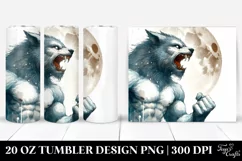 Werewolf Gothic Art | Tshirt|Tumbler|Mug|Clipart Product Image 1