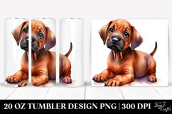 Funny Rhodesian Ridgeback, Playful PNG Product Image 1