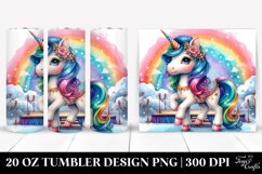 Baby Unicorn Stage. 20 oz Tumbler Design Product Image 1