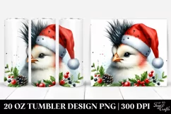 Cute Chicken with Punk Haircut Clipart Product Image 1