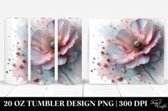 Poppy Metallic. 20 oz Tumbler Design Product Image 1