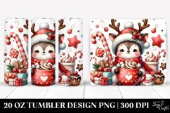 Christmas PNG 20 Oz Tumbler Design Product Image 1