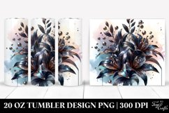 Glossy Metallic Lobelia, like | 20 Oz Tumbler Product Image 1