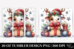 Christmas PNG 20 Oz Tumbler Design Product Image 1