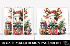 Christmas PNG 20 Oz Tumbler Design Product Image 1
