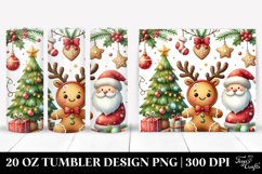 Christmas PNG 20 Oz Tumbler Design Product Image 1