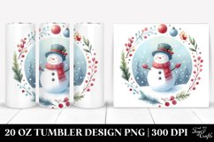 Christmas PNG 20 Oz Tumbler Design Product Image 1