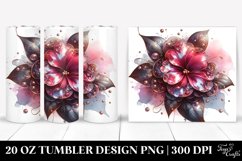 Glossy Metallic Impatiens, like | 20 Oz Tumbler Product Image 1